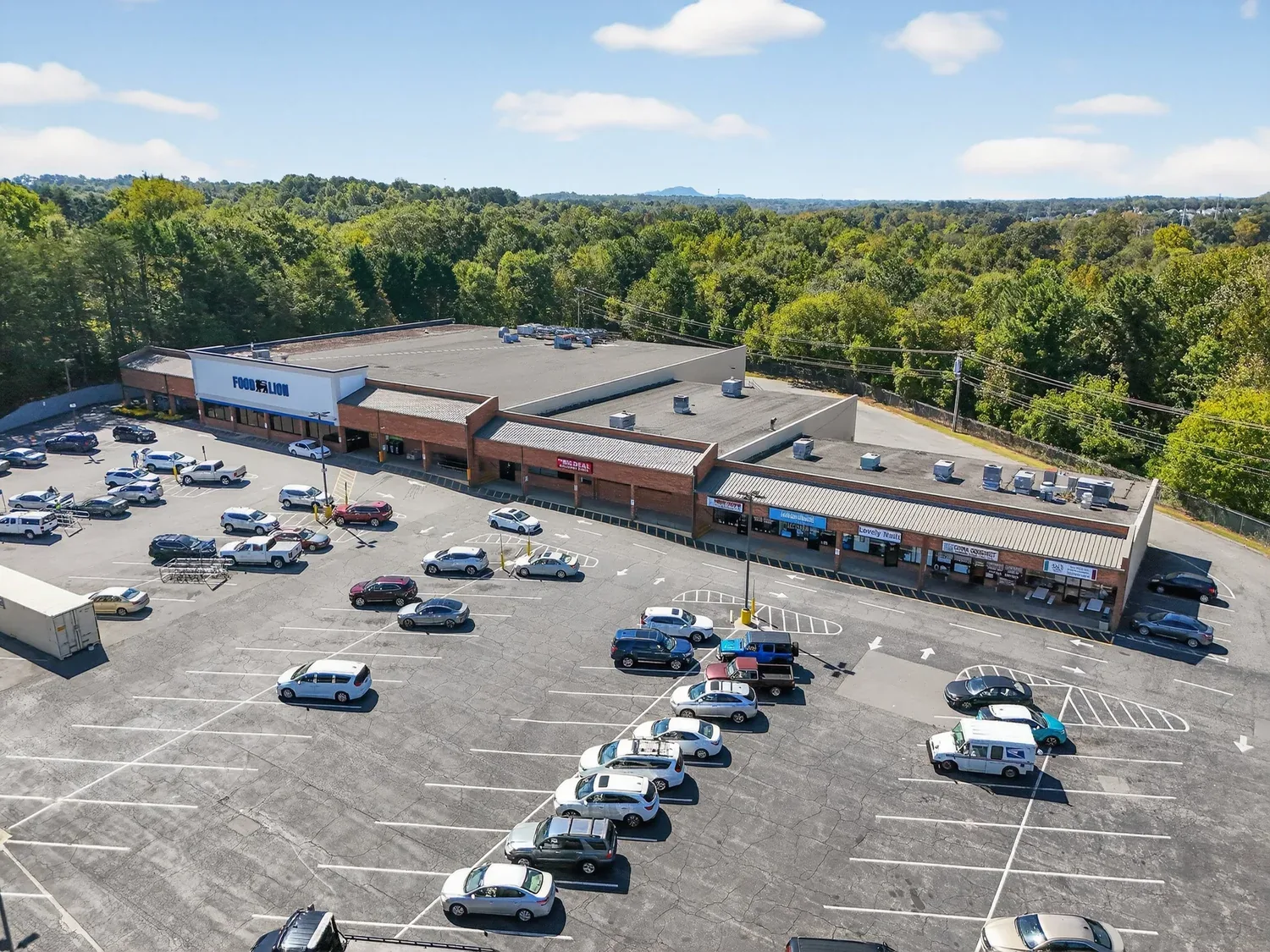 New Hope Square, Gastonia NC, aerial view